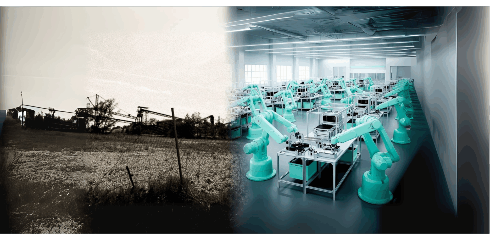 Von der Turbinenhalle zur Roboterfertigung